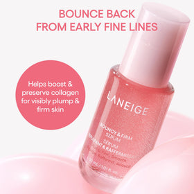 LANEIGE peony ingredient display highlighting natural extract benefits