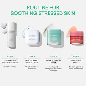 LANEIGE rinsing mask in morning showing clean, refreshed skin