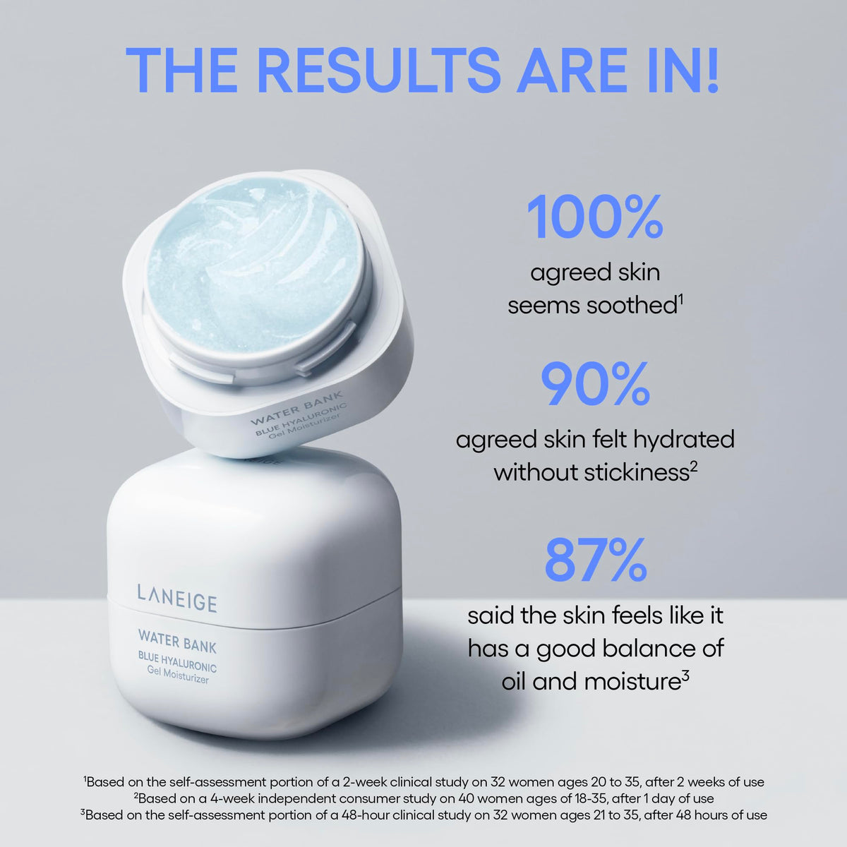 LANEIGE close-up of melting cream beads delivering lightweight hydration