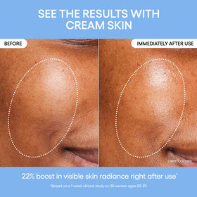 LANEIGE Cream Skin close-up showing fluid texture, demonstrating gentle hydration and prepping benefits