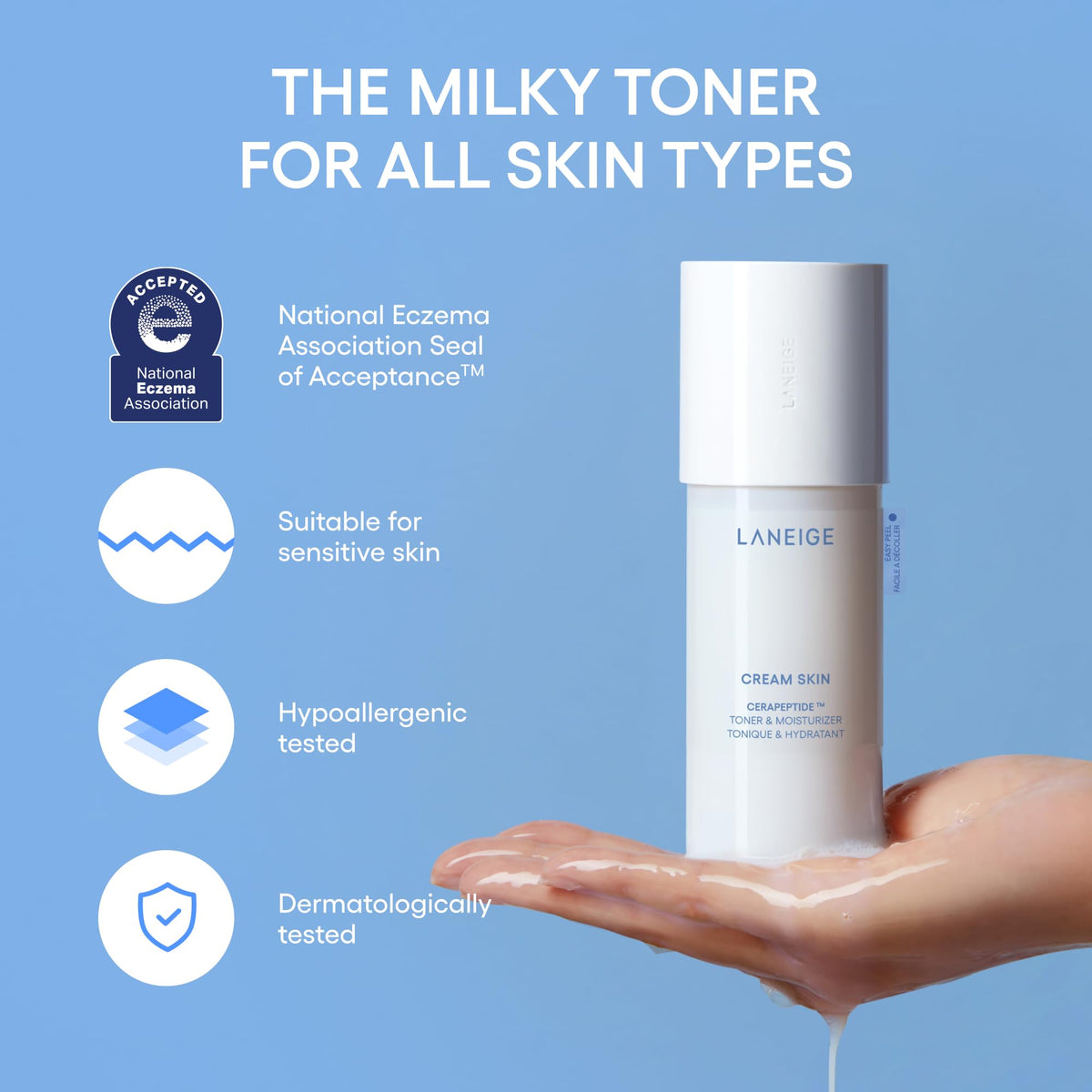 LANEIGE label close-up showing ingredient list and usage directions