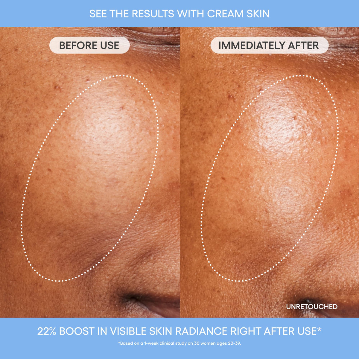 LANEIGE milky texture close-up demonstrating lightweight hydration with quick absorption