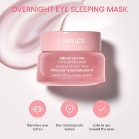 LANEIGE box label close-up revealing key actives and usage clarity