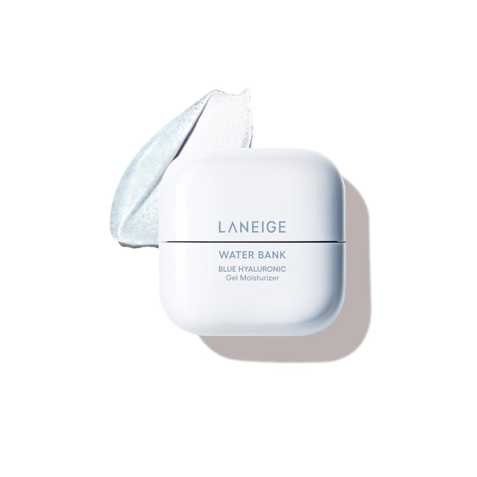 LANEIGE front jar showing product packaging and hydrating benefit