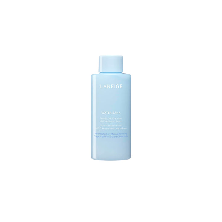 LANEIGE front packaging showing mini cleanser tube and hydrating benefit
