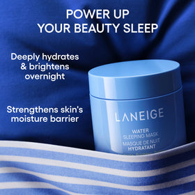 LANEIGE gel texture close-up highlighting lightweight cooling hydration