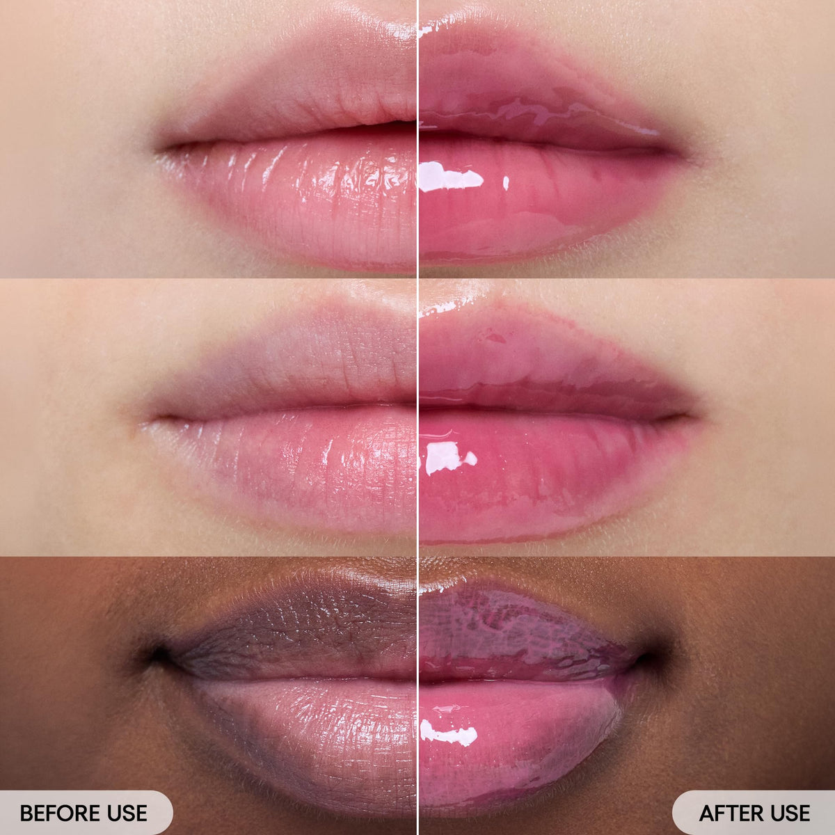 LANEIGE applicator detail with doe-foot tip applying precise glossy color benefit