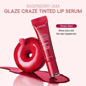 LANEIGE open tube and cap displaying product texture and easy access