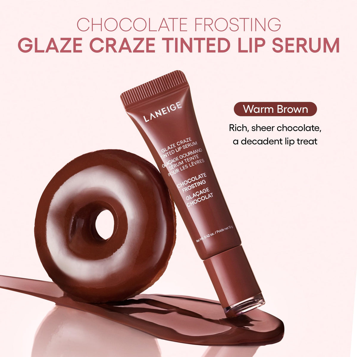 LANEIGE next to coin showing compact size and travel-friendly convenience benefit