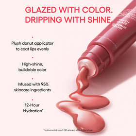 LANEIGE texture swipe of serum-infused tint showing smooth, hydrating finish