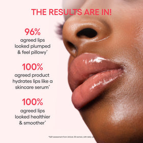 LANEIGE lip serum paired with liner showing how it layers for defined glossy lips