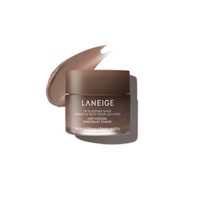 LANEIGE front jar shot showing Hot Cocoa packaging and brand clarity