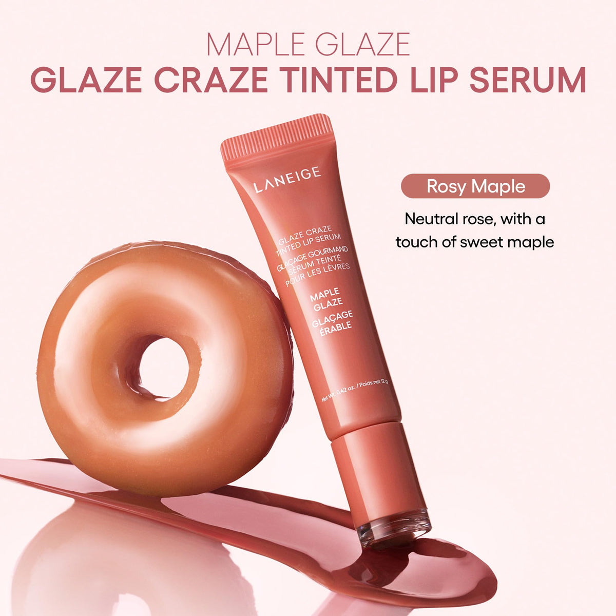 LANEIGE ingredient label close-up highlighting skincare-rich formula benefit