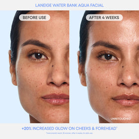 LANEIGE ingredient label close-up showing acids and hydrators for informed choice