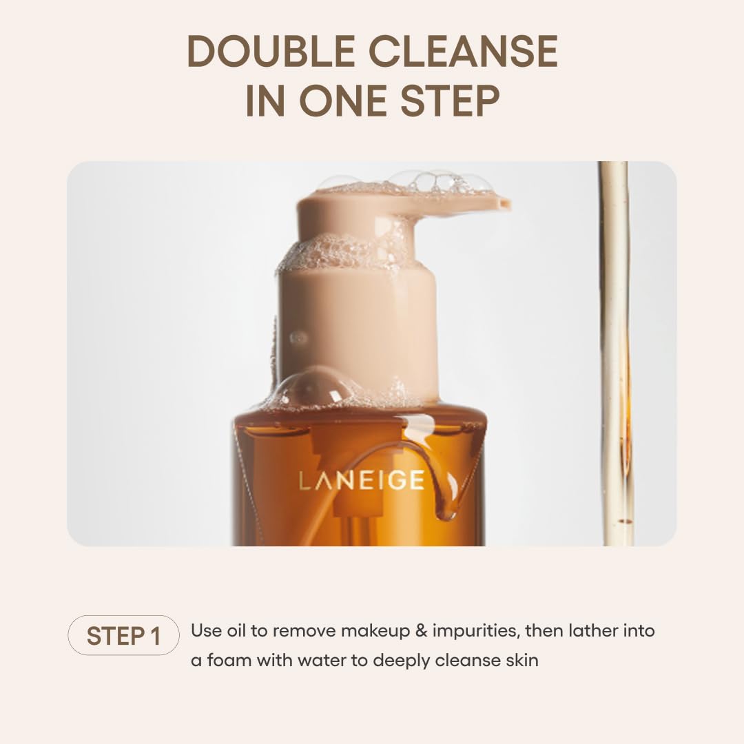 LANEIGE ingredient label close-up, highlights Vitamin C derivative and RE.D Flavonoid™ benefit