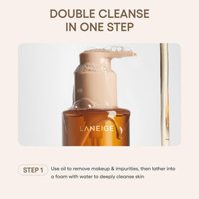 LANEIGE ingredient label close-up, highlights Vitamin C derivative and RE.D Flavonoid™ benefit
