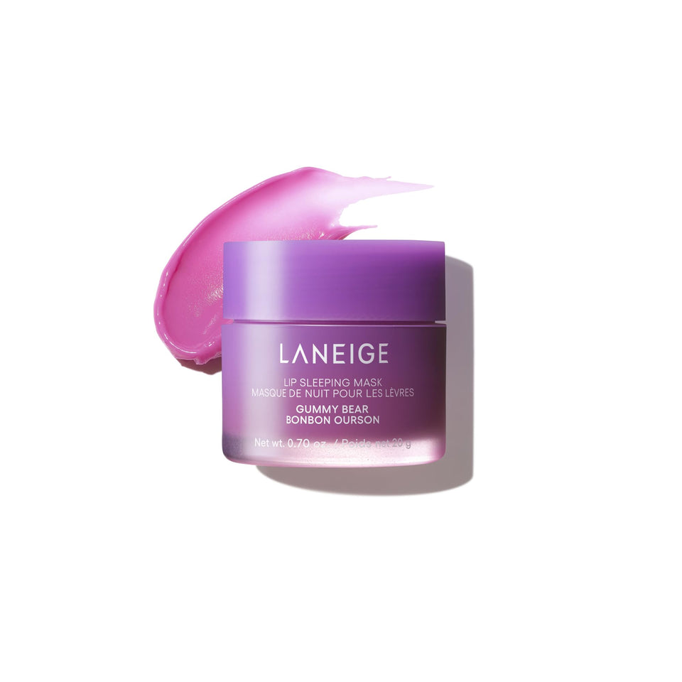 LANEIGE jar front view showing compact packaging and nourishing balm