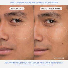 LANEIGE jar open with cream ready to apply for long-lasting hydration