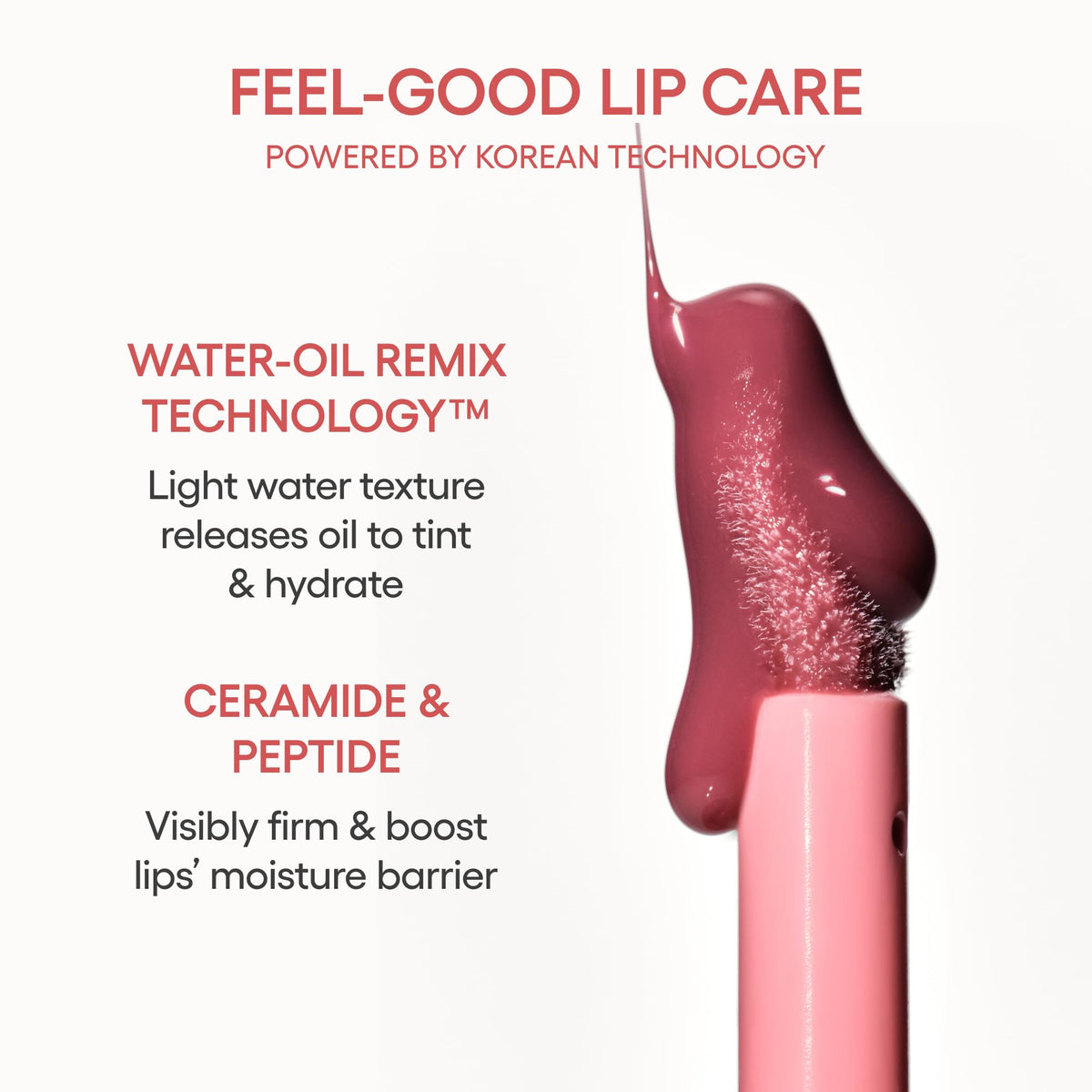 LANEIGE lips on model wearing Lo‑Fi Mauve showing natural hydrated color