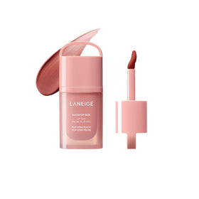 LANEIGE front tube of JuicePop Box Pop-Star Peach showing compact design and glossy finish