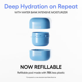 LANEIGE product label highlighting Omega Peptide Complex and squalane