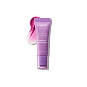 LANEIGE front packaging showing Gummy Bear shade and glossy finish benefit
