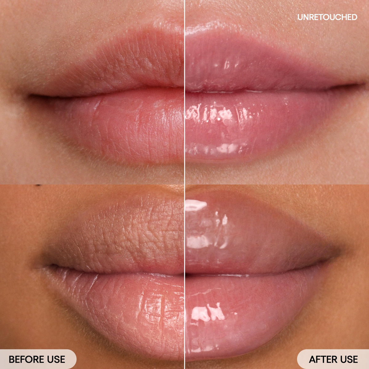 LANEIGE open tip with visible balm texture for smooth glide benefit
