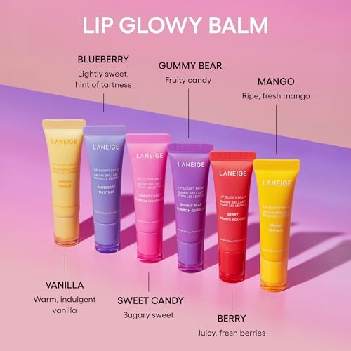 LANEIGE Lip Sleeping Mask applied to lips demonstrating smoothing effect overnight