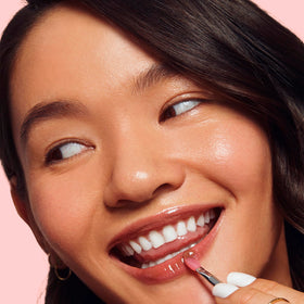 LANEIGE Lip Sleeping Mask open pot with creamy texture for overnight hydration benefit