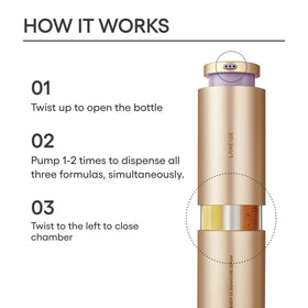 laneige mini bottle beside travel items illustrating compact size and on-the-go convenience