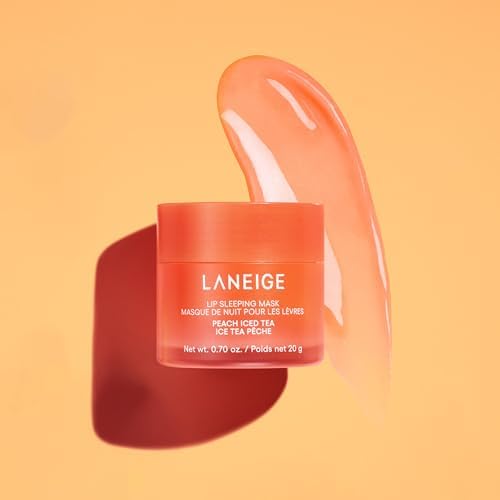 LANEIGE open jar close-up texture showing creamy mask for deep moisture