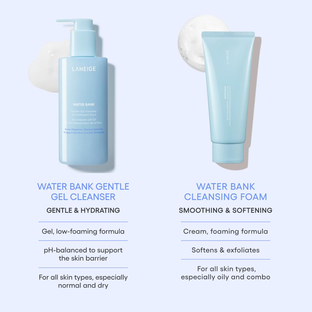 LANEIGE mini next to everyday items showing travel-size convenience