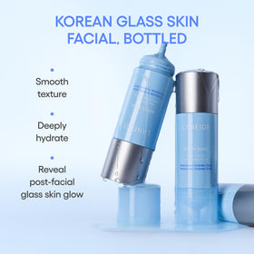 LANEIGE bottle in hand for scale demonstrating travel-friendly size and convenience