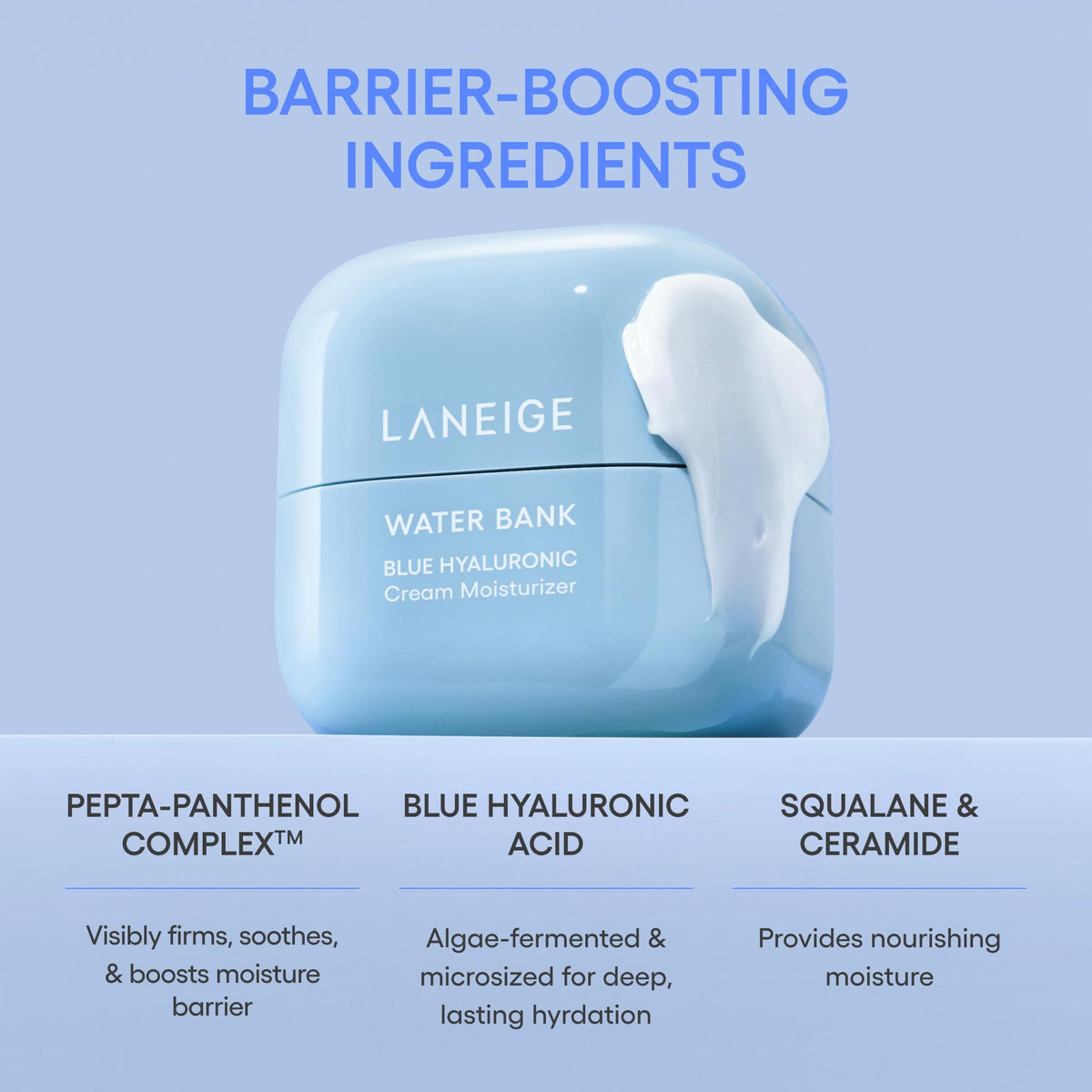 LANEIGE size comparison next to a coin for scale and travel convenience