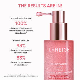 LANEIGE travel trio arranged with products open to show convenient on-the-go routine