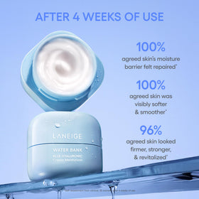 LANEIGE applying cream over serum to show layering and boosted hydration