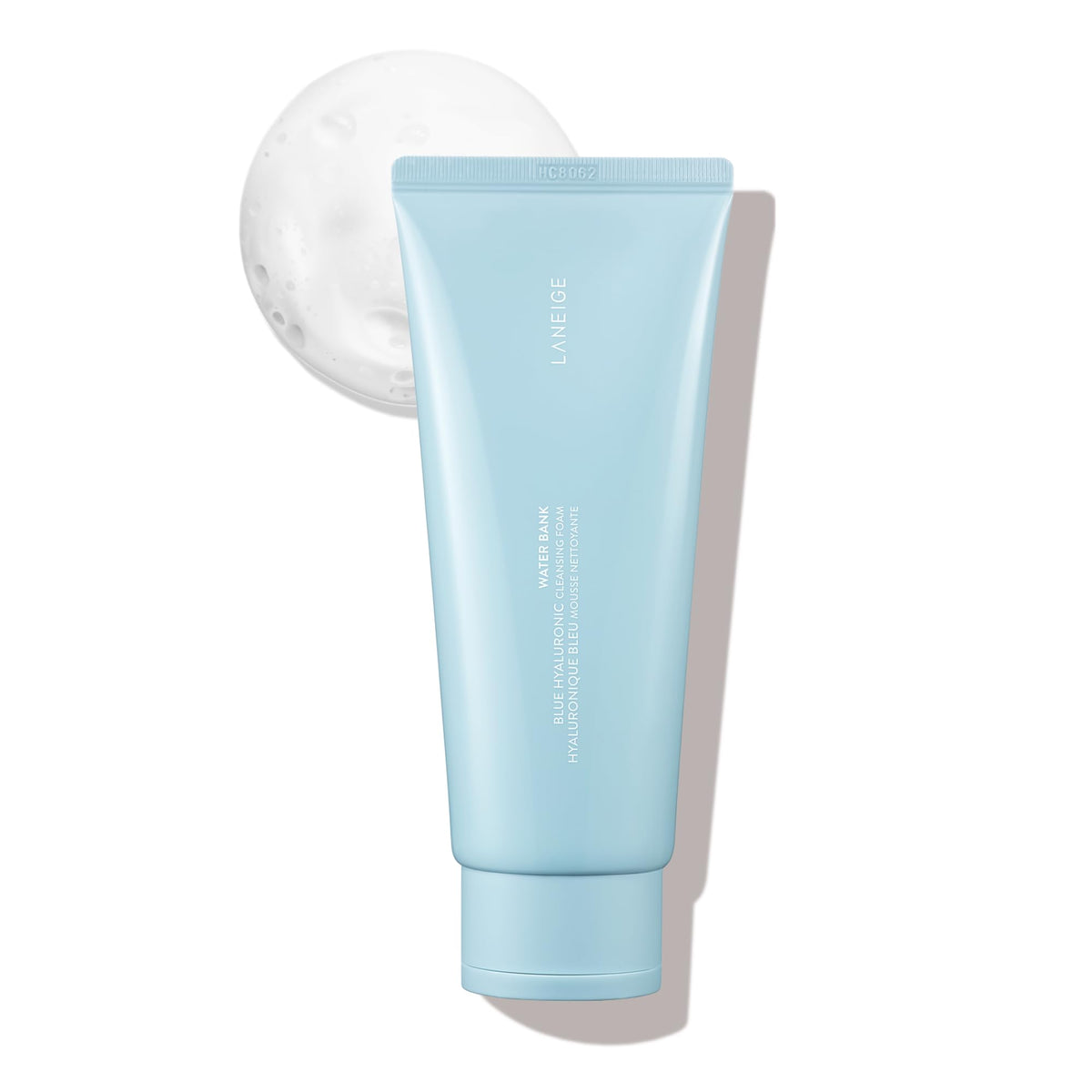 LANEIGE front packaging showing cleanser and brand clarity