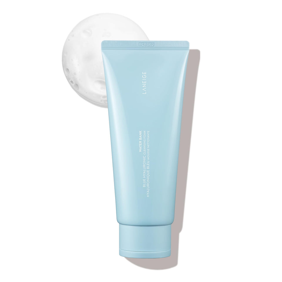 LANEIGE front packaging showing cleanser and brand clarity
