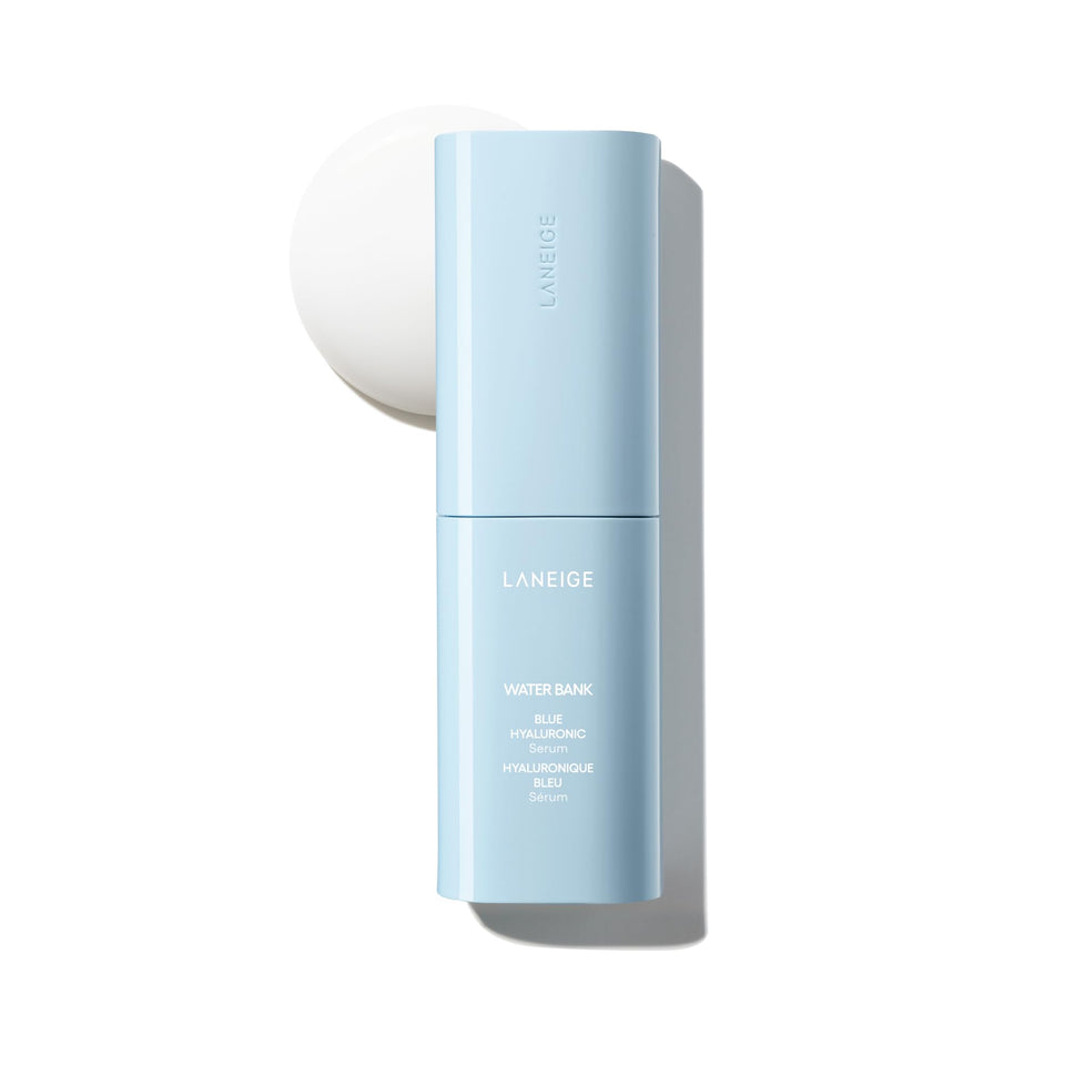 LANEIGE bottle front view showing sleek packaging and hydration benefits
