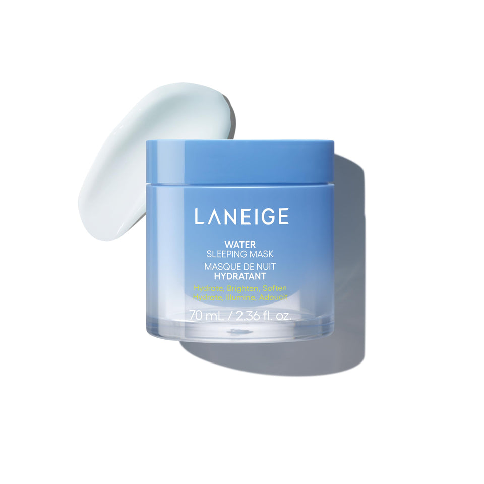 LANEIGE front jar shot showing compact packaging and hydration benefits