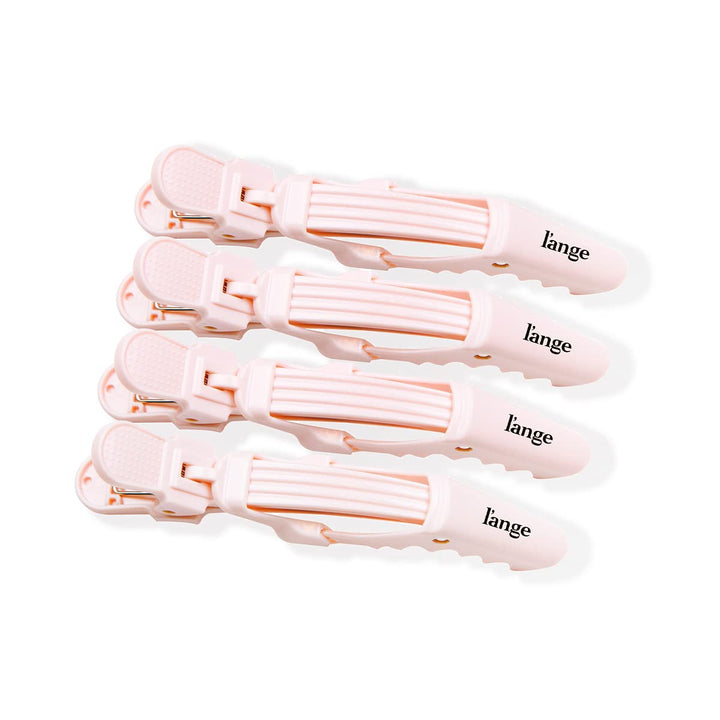 L'ANGE HAIR front view of blush 4-pack showing professional styling utility