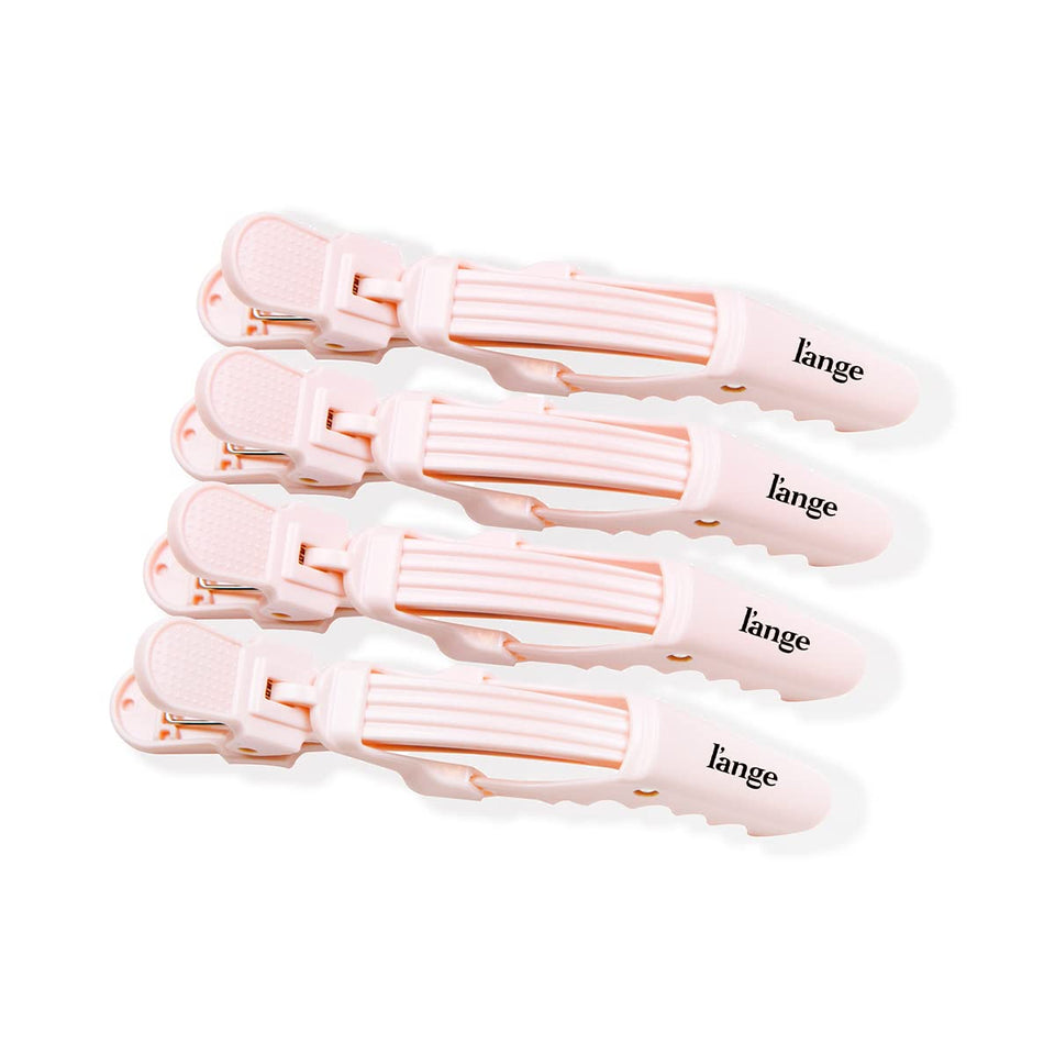 L'ANGE HAIR front view of blush 4-pack showing professional styling utility