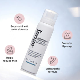 L'ANGE HAIR close-up pump head demonstrating precise application and control