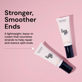 L'ANGE HAIR creamy texture close-up illustrating smoothness and slip