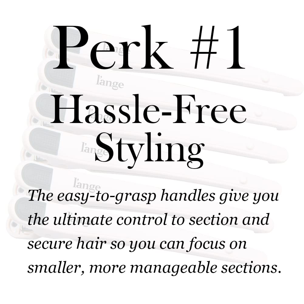 L'ANGE HAIR holding damp hair without slipping or creating creases