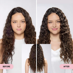 L'ANGE HAIR close-up of creamy conditioner texture for easier detangling