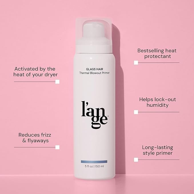L'ANGE HAIR spray nozzle detail delivering a superfine protective mist