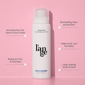 L'ANGE HAIR spray nozzle detail delivering a superfine protective mist