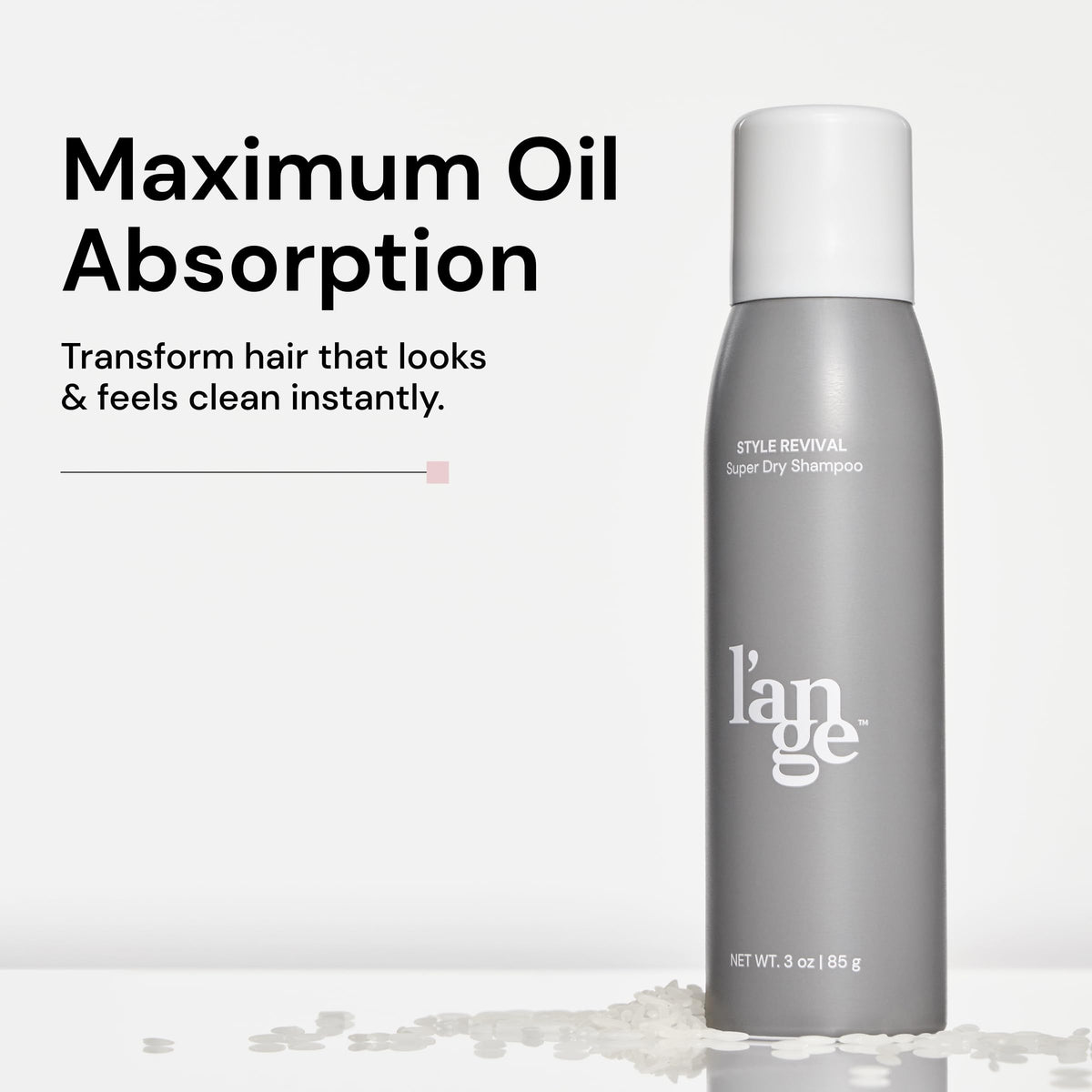 L'ANGE HAIR close-up of spray nozzle, highlights precise mist application benefit