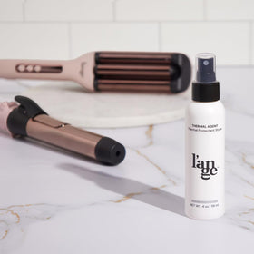 L'ANGE HAIR hair cuticle close-up showing smooth, shine-enhancing benefit
